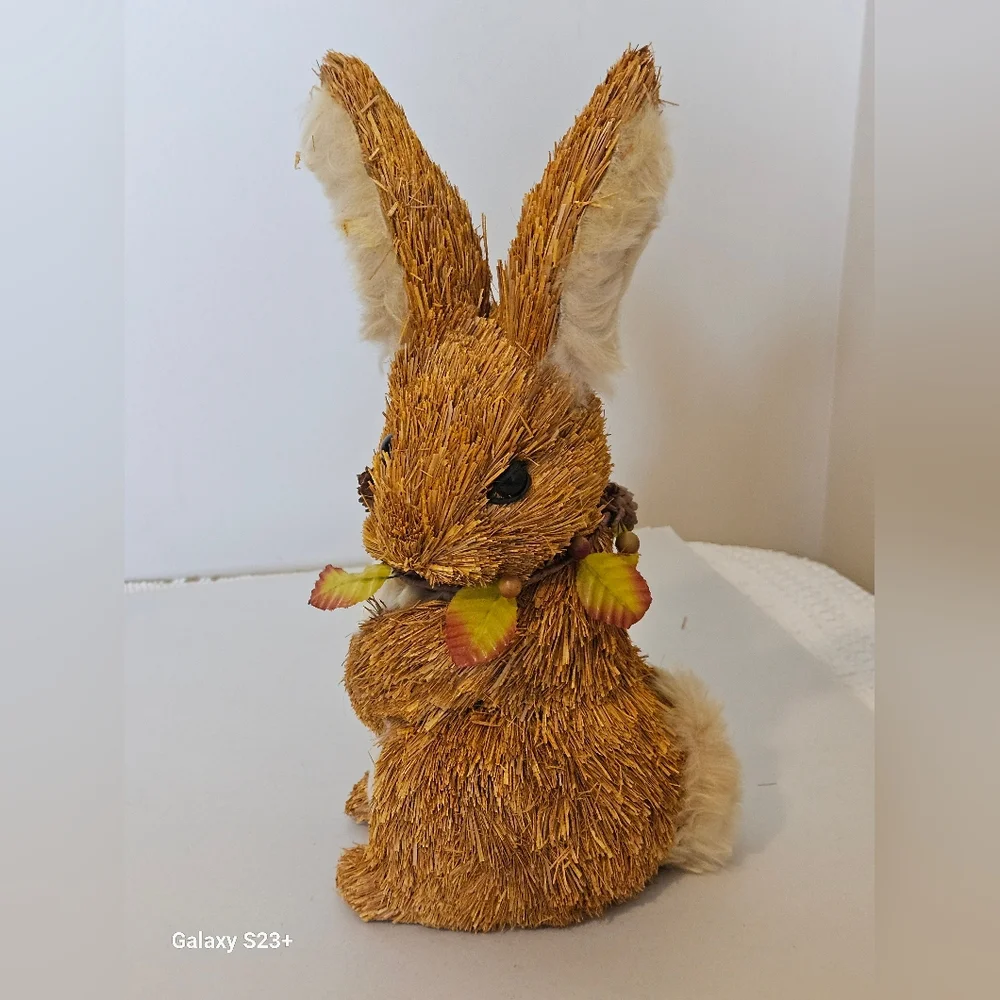 Charming Pier 1 Sisal Fall Bunny.